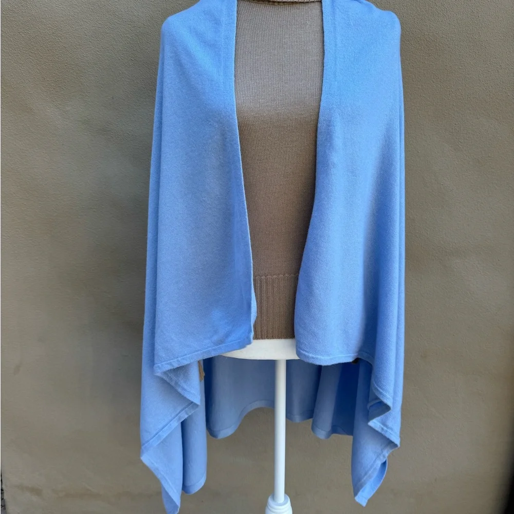 Cozy Blue Wrap Scarf S’Hug Arianna Papel Price is firm
